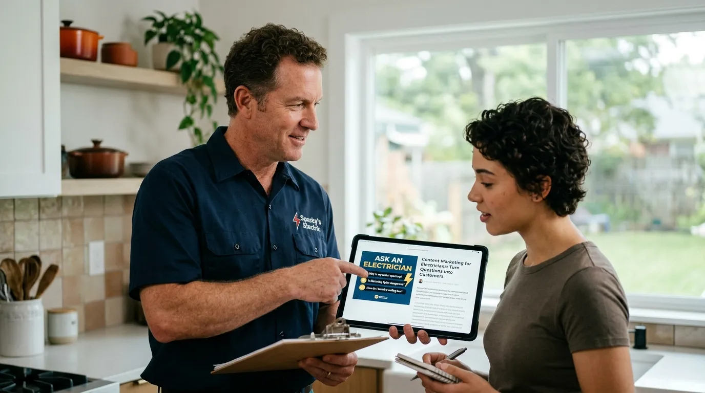 Content Marketing for Electricians