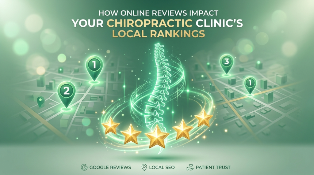 How Online Reviews Impact Your Chiropractic Clinic’s Local Rankings