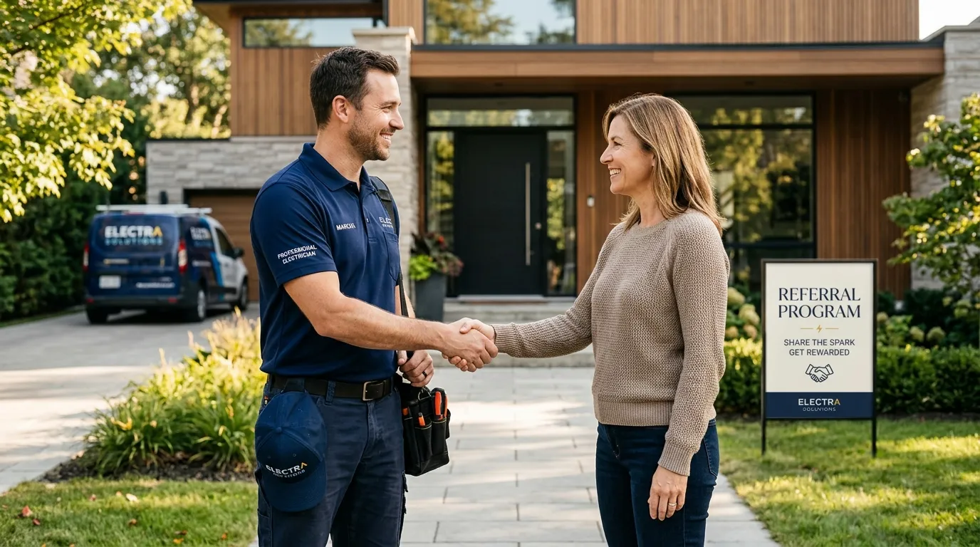 How to Build a Referral Program That Brings Electricians Repeat Business
