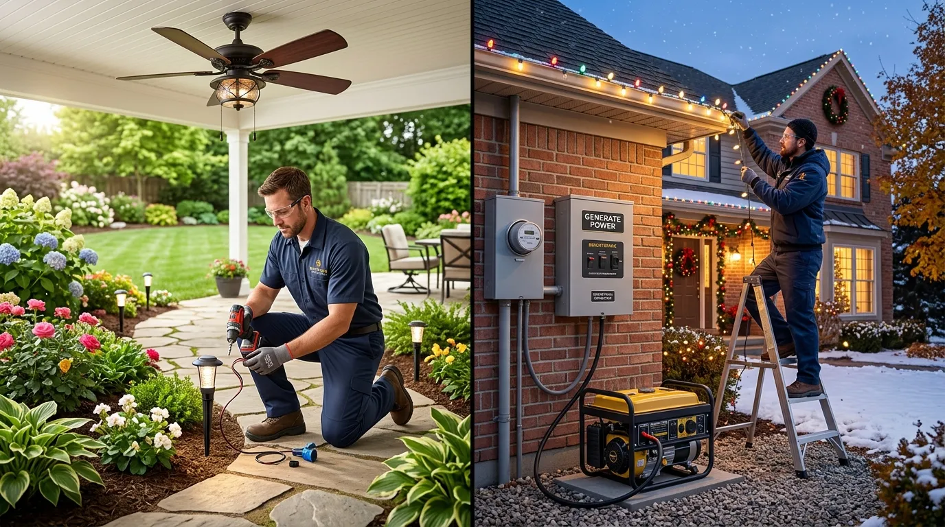 Seasonal Marketing for Electricians: What to Promote Each Time of Year
