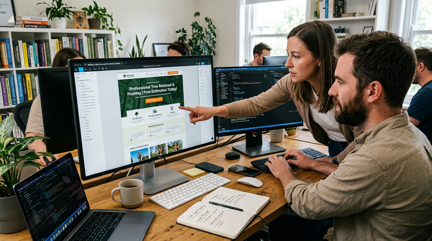 How to Build a High Converting Tree Service Website