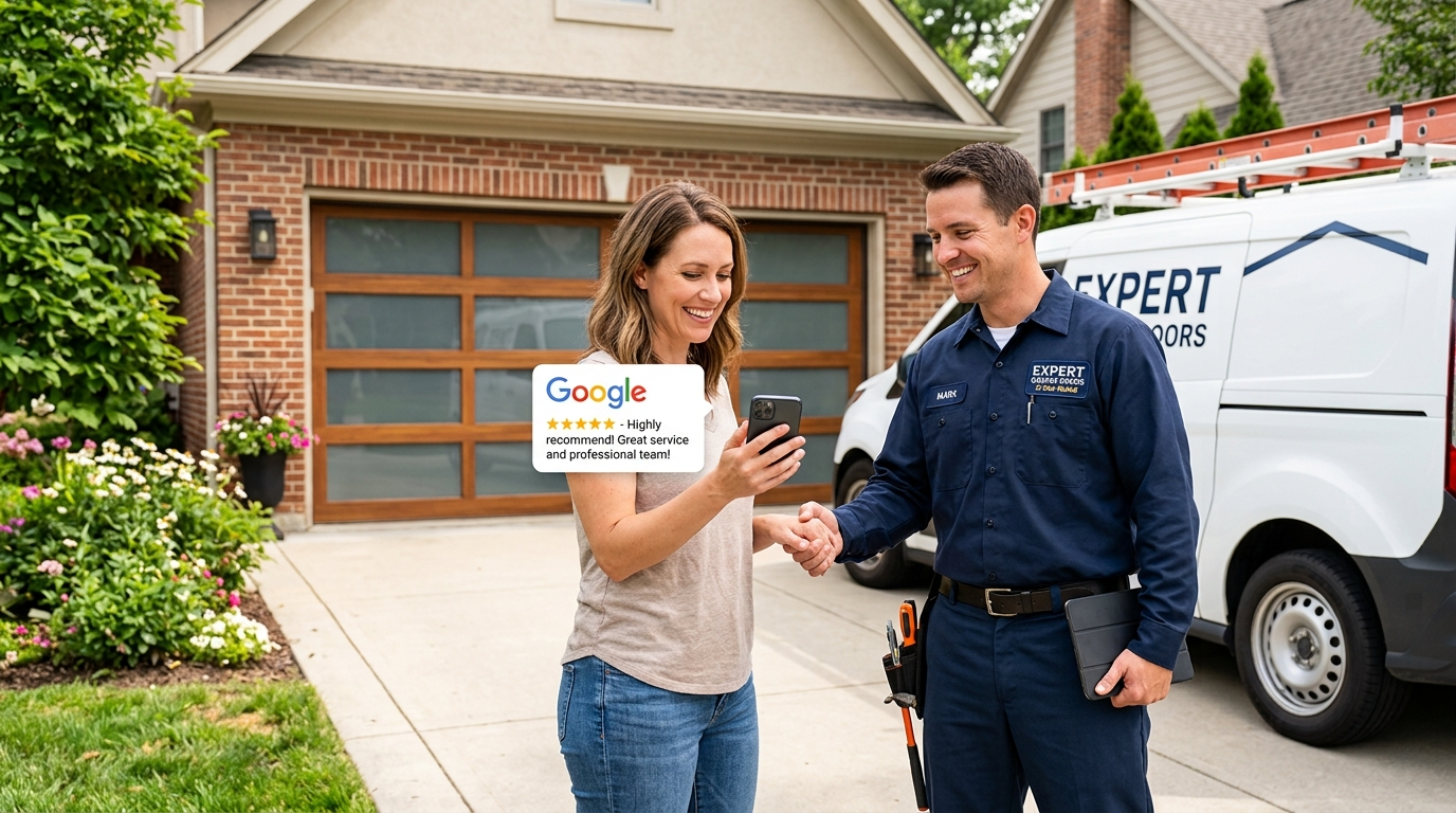 How Reviews Help Garage Door Companies Get More Leads