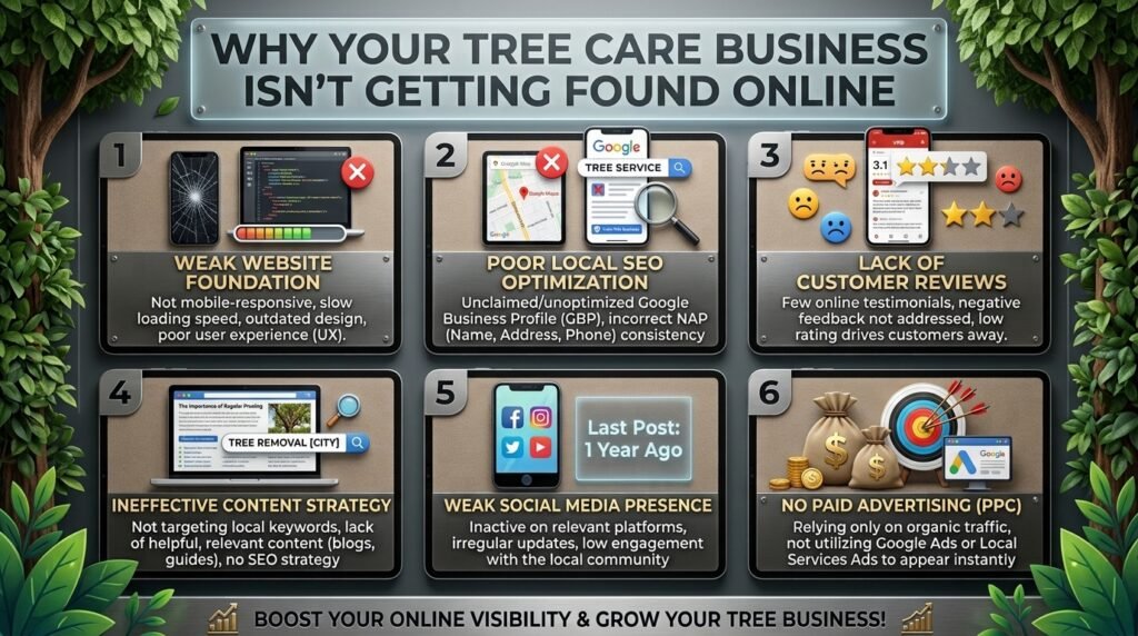 Why Your Tree Care Business Isn't Getting Found Online